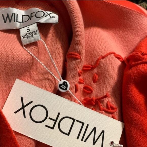 NWT Wildfox whipstitch longhorn Montana sweater - Picture 6 of 9